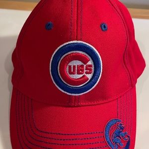 MLB Chicago Cubs Red Hat Cap - Adjustable - New